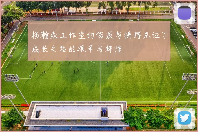 杨瀚森工作室的伤痕与拼搏见证了成长之路的艰辛与辉煌